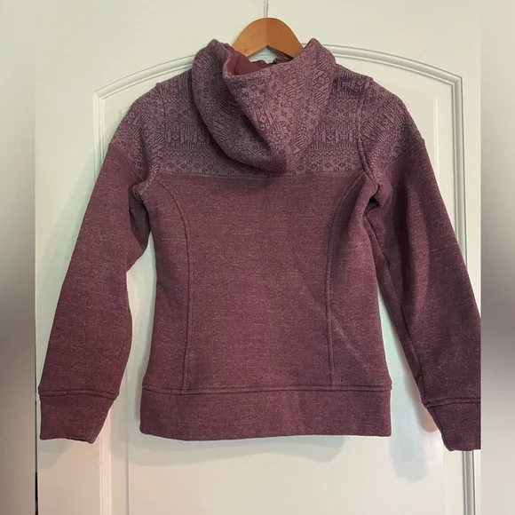 Patagonia Iceland Women's Zip-Up Hooded Sweater Jacket - Plum - Picture 4 of 7